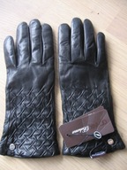 OCHNK Skórzane rękawiczki damskie r. 7.0