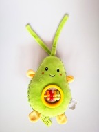 Zawieszka do wózka awokado sensoryczna pluszowa łóżeczka maskotka Dumel