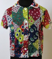 Bluzka dziewczęca krótki rękaw roz.104