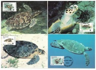 6-GH36-Malediwy, WWF, 1995, Żółwie