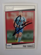 Karta panini autograf Hiszpania Fifa Score Hiszpania Pau Torres