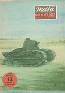Mały Modelarz 12/1986 czołg lekki Renault R-17