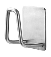 Uchwyt Stalowy Haczyk Wieszak Organizer na Gąbkę do Zlewu na Ścianę