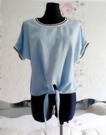 WYGODNA BLUZKA GŁADKA TOP T-SHIRT SPORTOWA SPORT młodzieżowa modna vintage