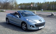 Peugeot 207 CC 1.6 120KM Kabriolet Zarejestrowany Klima Grzane fotele 1.6