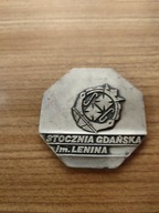 M= GDAŃSK=STOCZNIA-500-SETNY STATEK DLA ZSRR-srebr