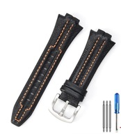 Pasek skórzany SEIKO SNL029P2 SNL021P1 SNA595P2 SNL017P1 15x27 mm