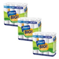 PAPIER TOALETOWY 3 WARSTWOWY ALMUSSO BIG 3x 40 ROLEK BIAŁY DO TOALETY WC