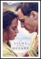 A2 PLAKAT FILMOWY FILM ŚWIATŁO MIĘDZY OCEANAMI, LIGHT BETWEEN OCEANS (2016)
