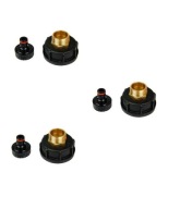 3 szt Korek Mauzer + Adaper do wody 1 cal 1/2 3/4