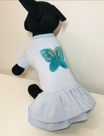 UBRANKO sukienka dla psa typu york chihuahua S