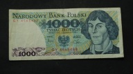Polska - banknot - 1000 Złotych 1982 rok - Seria GY