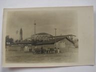 Meczet Sułtana Murada i Wieżę Zegarową w Skopje / wóz, muł