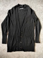 Sweter sweterek kardigan czarny R- L