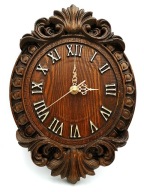 Zegar na ścianę ozdobny, mały zegar, zegar ścienny dekoracyjny. Dwa kolory