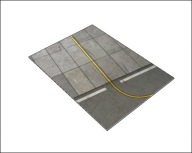 Podstawka "Płyta lotniska 31" skala 1:72 roz.A4 druk PCV 3mm