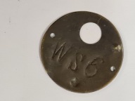 znaczek forma identyfikatora technicznego (numer części / stanowiska)