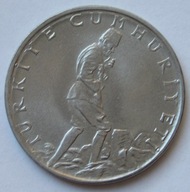 Turcja 2 1/2 lira 1973 - Ataturk - stan menniczy -