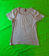 Gładki, sinoniebieski T-shirt marki GoKx for Tu