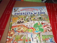 Poszukiwacze na tropie - ZWIERZĘTA W ZOO rewelacyjna, szukanie obrazków