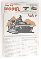 MIKRO MODEL 2/1991 Czołg PzKpfw IV ausf C 1:35