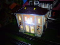 Nastawnia CLUBE z Oświetleniem LED w H0