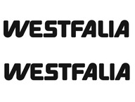 Naklejka Westalia VW Transporter T1 T2 T3 podnoszony i wysoki dach