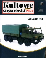 TATRA 815 8x8 wojskowy 1:43 Kultowe ciężarówki z epoki PRL nr 84