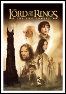 A2 PLAKAT FILMOWY FILM WŁADCA PIERŚCIENI DWIE WIEŻE THE LORD OF THE RINGS