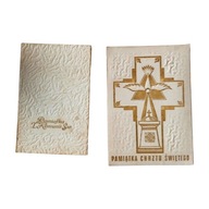 Pamiątki Chrztu i I Komunii z lat 60-ych XX w.