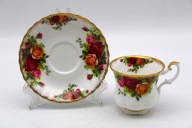 ZESTAW KAWA - HERBATA PORCELANA ROYAL ALBERT - ANGLIA LATA-60 XX-w
