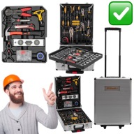 ZESTAW NARZĘDZI PRO DO PRACY WARSZATU WALIZKA 750 ELEMENTÓW DUŻA XXL RIWALL