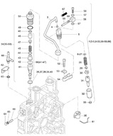 HATZ 1B20 końcówka wtrysku ALL160P15037