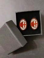 Spinki do koszuli mankietów AC Milan Nowe