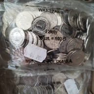 Woreczek menniczy 1 złoty 2010 - Warszawa i okolice