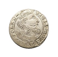 Polska, Zygmunt III Waza, RZADKI szóstak z1623, mennica Kraków, SREBRO