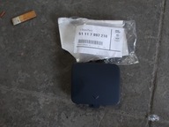 BMW E60 E61 M PAKIET ZAŚLEPKA UCHA HOLOWNICZEGO ZDERZAKA PRZÓD 51117897210