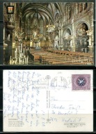 K21445)Hizpania: Barcelona - Montserrat, Interior de la Basilica, wyslany