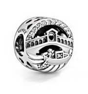 Pandory podróż Italia Wenecja most Rialto srebro