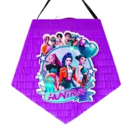 Piniata na urodziny K-pop Demon Hunters. Konfetti gratis.