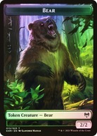Karta Magic: The Gathering Bear Token / Treasure Token KHM *Foil*