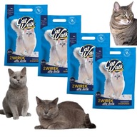 4x ŻWIREK SILIKONOWY DLA KOTA CATWALK DIAMONDS 3,8L DO KUWETY NIEPYLĄCY XXL