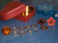 PIERŚCIONKI DLA DZIEWCZYNKI GIRL'S 12 SZT