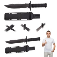 NÓŻ TAKTYCZNY WOJSKOWY MYŚLIWSKI FINKA TURYSTYCZNY SURVIVALOWY SZTURMOWY