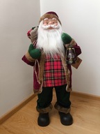 DUŻY ŚWIĘTY MIKOŁAJ PREMIUM ŚWIĄTECZNY HORNSTEN Z PREZENTAMI STOJĄCY 80cm