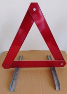 STARY TRÓJKĄT OSTRZEGAWCZY PRL 1985 ROK PARAGON