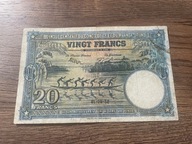 Kongo Belgijskie - 20 franków - 1952 - rzadki