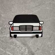 Wieszak na klucze Mercedes W124 - samochód półka wisząca gadżet ścienny