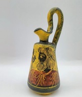 GRECJA śliczny pamiątkowy mały wazonik z Grecji