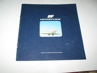 INTERFLUG DDR prospekt 1972 - samoloty IL62 , TU134 , IL18